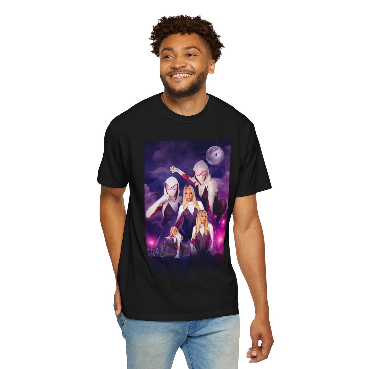 Spider-Woman Spider-Gwen T-shirt, Gwen Stacy Marvel Comics Shirt, Comic Book