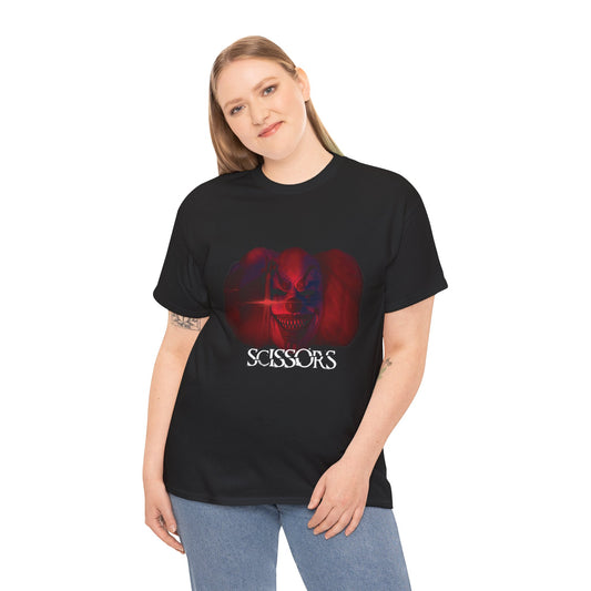 Scissors Unisex Heavy Cotton Tee
