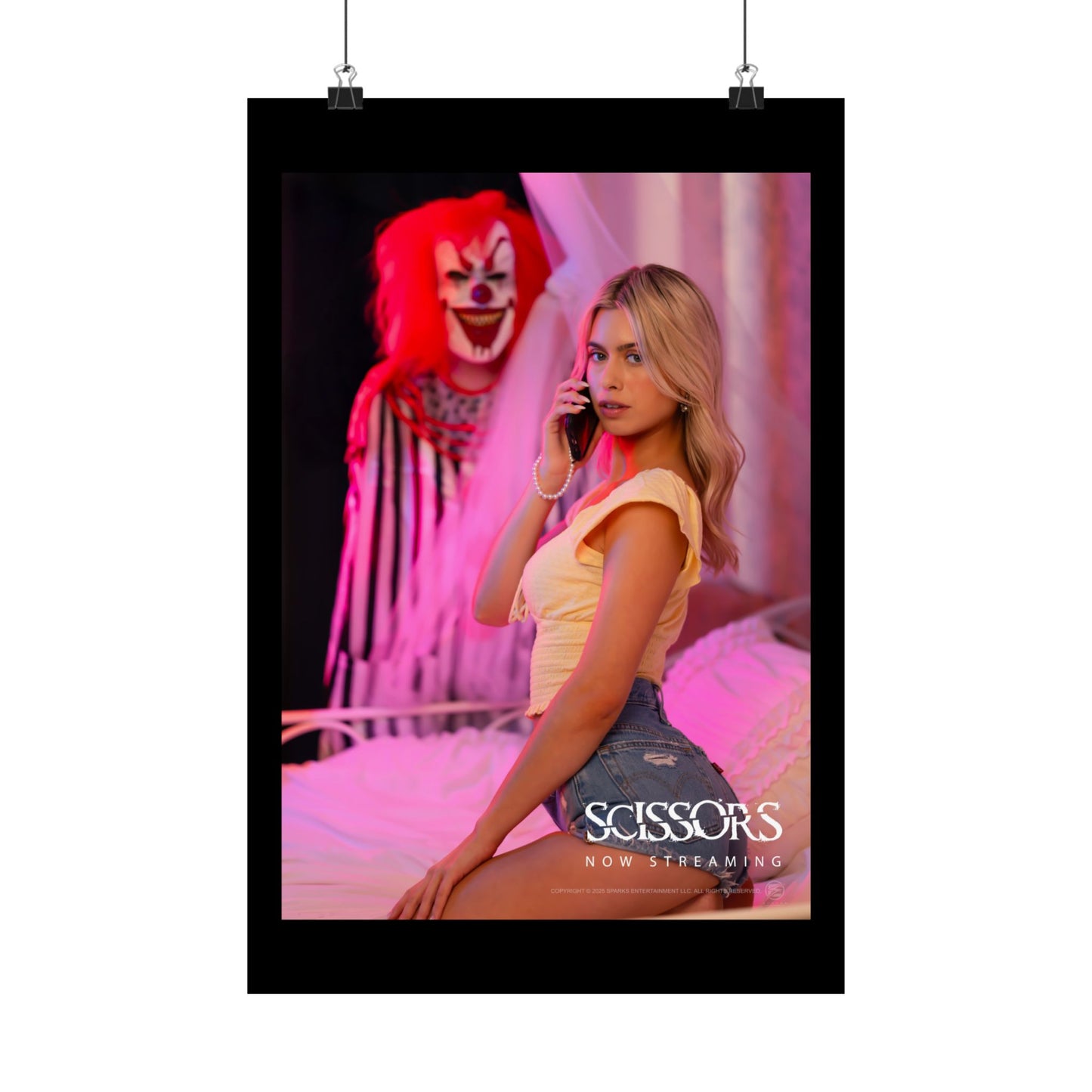 Scissors Movie Poster - Jill Kassidy